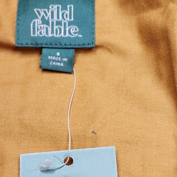 Wild Fable Woven Quilted Bomber Jacket NWT - Sizes: S - Picture 6 of 7